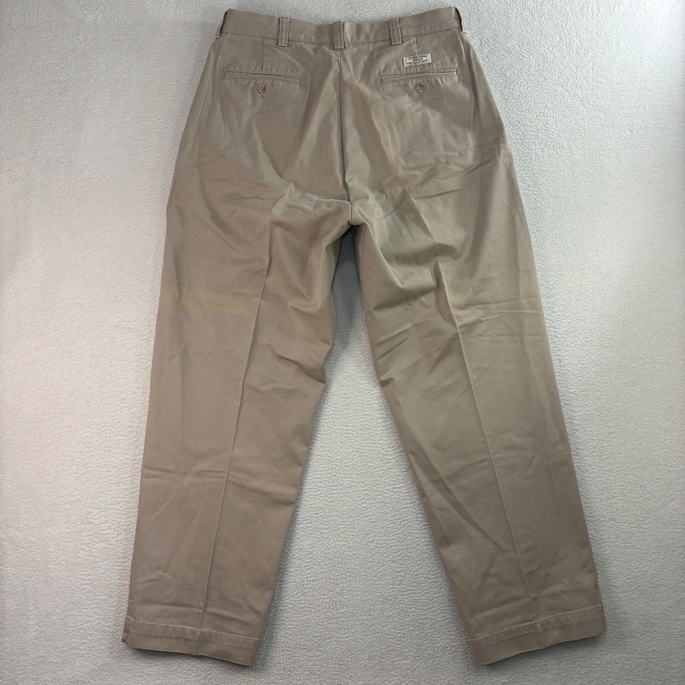 Polo Ralph Lauren Philip Chino Pants Mens 35x30 Khaki Business Casual Preppy Y2K